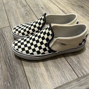 Checkered Vans